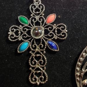 Vintage Avon Cross Necklace